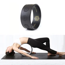 Натуральные пробковые колеса для йоги, полиуретановые круги для йоги, профессиональный инструмент для тренировки Пилата, для йоги, растягивающиеся сзади, для тренажерного зала, тренировки, Аксессуары для йоги
