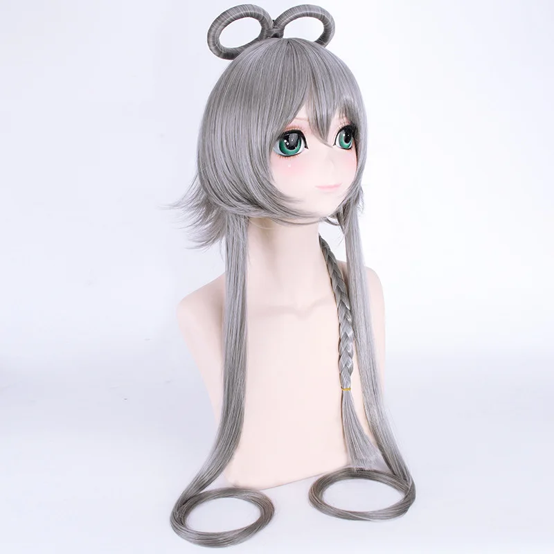 Парик для косплея VOCALOID Yayin Gongyu Luo Tianyi парики костюма длиной 100 см Хэллоуина