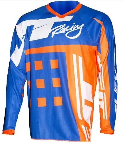 Коричневый nuevo Jersey de bajada de Motocross Mtb Dh para hombres Mx camisa de manga de ciclismo de montauna jersey largo de MOTOCROSS - Цвет: Коричневый