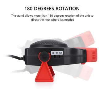 

Hot Onever 2in1 Car Truck Auto Heater Hot Cool Fan Windscreen Window Demister Defroster 150W 12V Car Demister Defroster