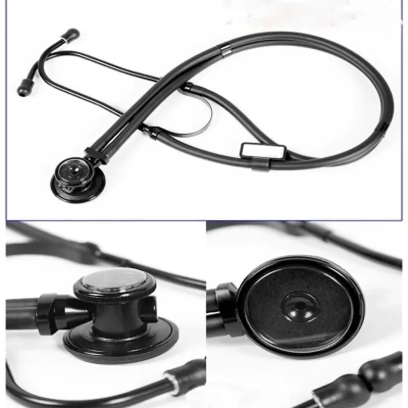 stethoscope Dual Tube Double Sided Professional Doctor Stethoscope Can Listen To Fetal Heart Sound Accessories Package Care
