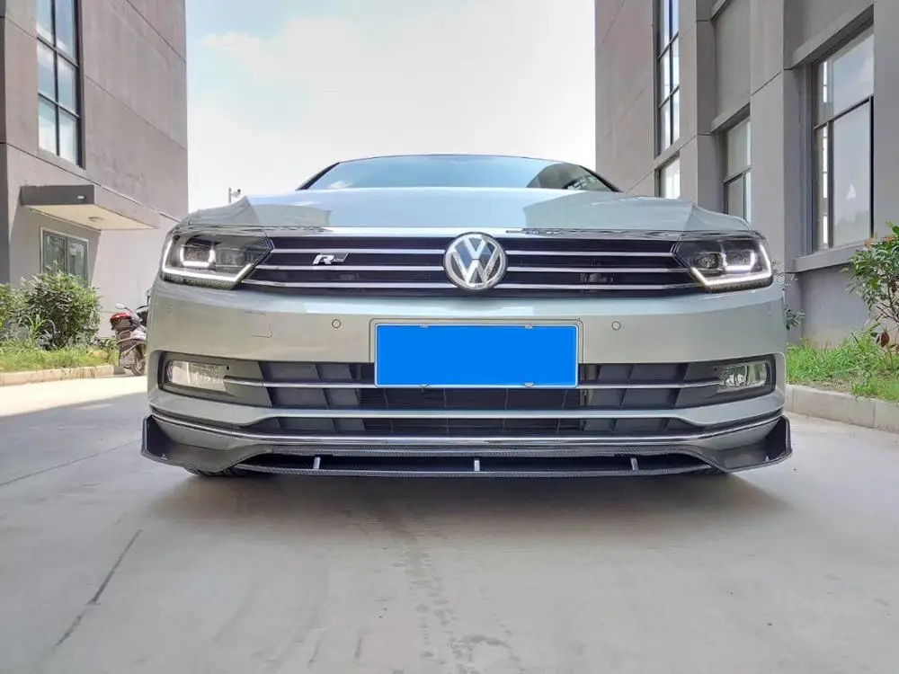 Для Volkswagen Passat B8 Body kit спойлер- для Passat ABS задний спойлер передний бампер диффузор защитные бамперы