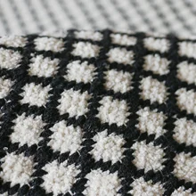 Бежевый/черный/серый ретро-ковер для дивана, гостиной, спальни, ковер из хлопчатобумажной пряжи, окрашенное покрывало, гобелен, украшение для дома 80*160 см