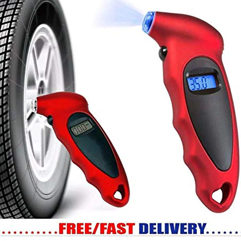 Precision Electronic Digital Car Tire Pressure Gauge Digital Tyre