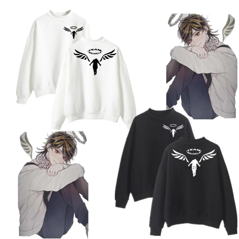 

Japanese Anime Tokyo Revengers Sudadera Felpa Moletom Cosplay Hoodies Team Walhalla Sweatshirts Cosplay Manga Tops Loog Sleeve