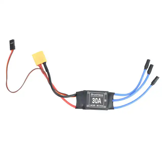 30/40A Brushless ESC Speed Controller 5V/3A BEC Output for RC Drone Airplanes Accessory XT60 Remote Toy Spare Parts 4