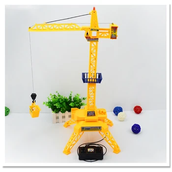 

1:64 Remote Control Crane Hobby Kid Lift Construction Engineering Car Model Machinery Tower Cable Mining Car Crane Toy Gift
