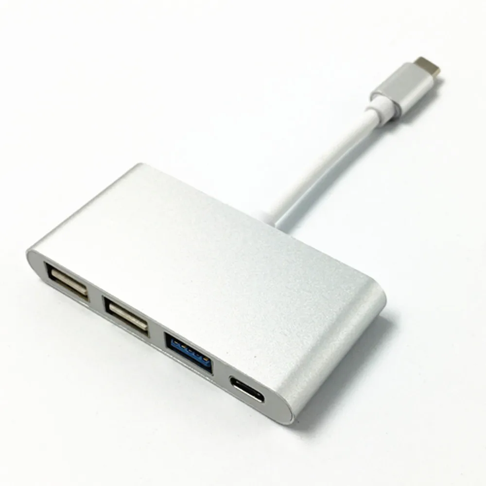 Компактный Портативный дизайн USB-C/Тип C USB 3,1 к Тип usb Закрытая акционерная Компания C& 3-Порты и разъёмы USB 3,0 концентратор адаптер для Macbook Высокое качество