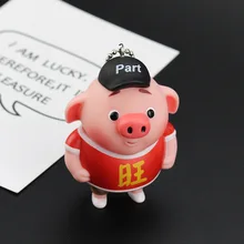 Креативный мультфильм свинья солнце Wukong кулон-брелок для автомобиля сумка Подвеска маленькие подарки настраиваемый подарок