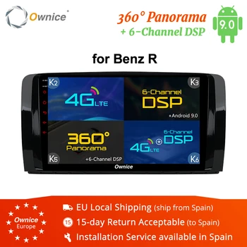 

Ownice K1 K2 K3 K5 K6 Octa Core Android 9.0 Car DVD for Mercedes Benz AMG/R Class W251 R280 R300 R320 R350 GPS Radio Stereo 4G