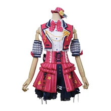 Аниме BanG Dream! Вечерние костюмы для косплея веселой звезды Poppin, униформа Yamabuki Saya, платья на Хэллоуин, B