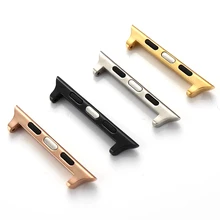 Соединительный адаптер для Apple Watch band apple watch 4 3 5 iwatch браслет 42 мм/38 мм 44 мм/40 мм бесшовный алюминиевый ворс 4/3/2 Соединительный адаптер для Apple Watch band apple watch 4 3 5 iwatch браслет 42 мм/38 мм 44 мм/40 мм бесшовный алюминиевый ворс 4/3/2