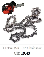 LETAOSK 18 дюймов 325 шаг 72DL 050 цепная пила направляющая планка подходит для Husqvarna 36 41 50 51 55