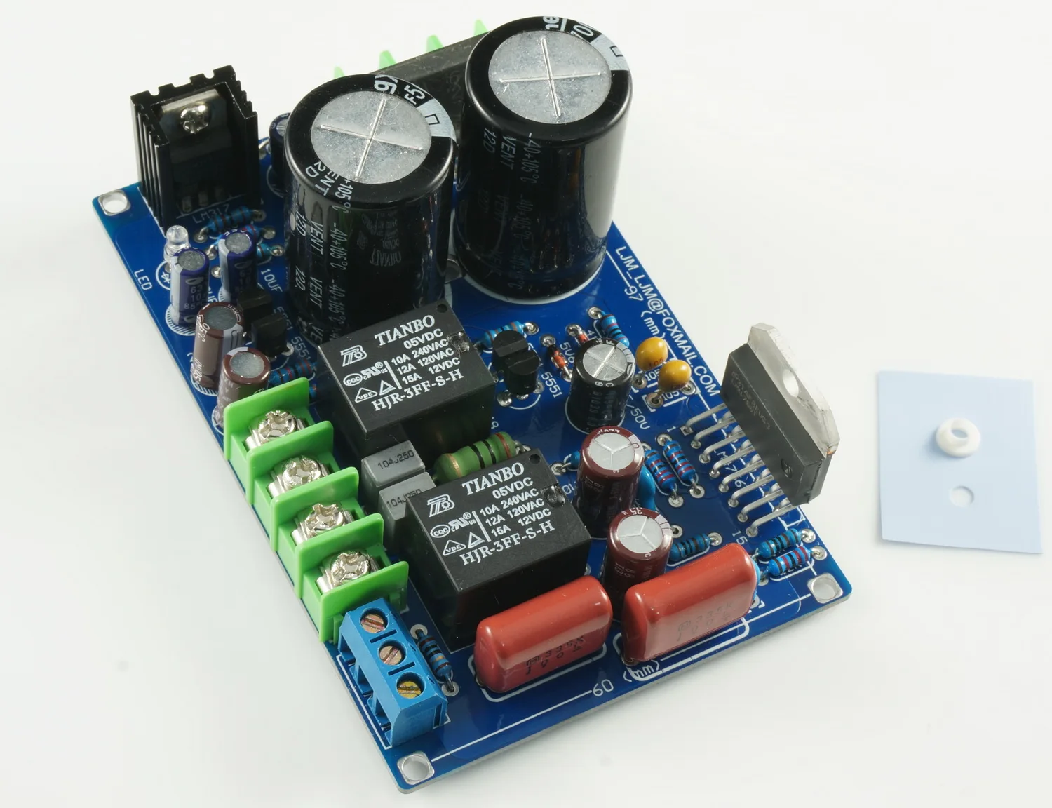 Ljm Lm4766t Amplificador Hifi de Luxo Edição Dupla 50w 2