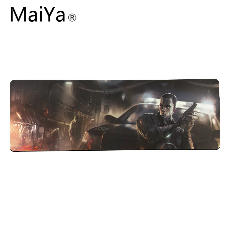 Maiya высокое качество Daymare 1998 прочный резиновый коврик для мыши коврик большой коврик для мыши клавиатуры коврик