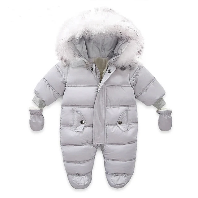 2024 New Born Baby Winter Clothes Baby Jumpsuit  Hood Inside Fleece  Baby Girl Clothes Baby Boy Clothes Baby Clothes Baby Romper 6