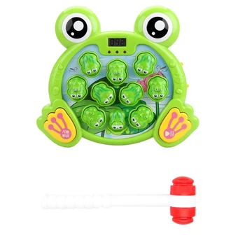 

Cartoon Frog Music Electric Interactive Game Puzzle Early Education Children Toys