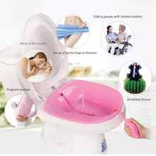 1 PC Over Toilet Remove Gynecological inflammation Prostatits Hemorroids Yoni Steam Stool Vaginal Steaming Seat Yoni Sitz Bath