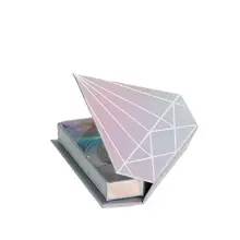 Накладных ресниц упаковочная коробка коробки для ресниц упаковка Пользовательский логотип искусственная норка ресницы полосы пустой прямоугольный чехол