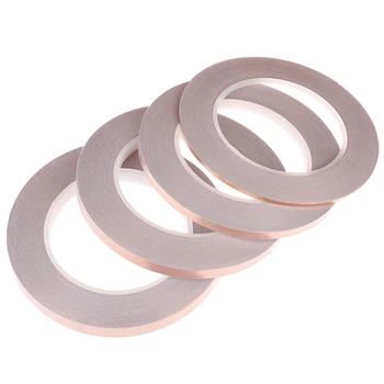 

30M Single Side Conductive Copper Foil Tape Strip Adhesive EMI Shielding Tape
