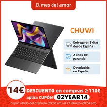 CHUWI GemiBook Pro 14 pulgadas 2160*1440 de resolución Intel lago Géminis J4125 Quad Core Windows 10 OS 12GB de RAM 256GB SSD portátil