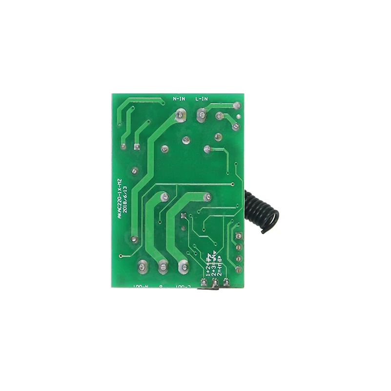 AC 110V 220V 1 CH релейный мини-приемник 10A дистанционный переключатель Вход AC 110 V-220 V выход беспроводной переключатель управления 315/433. 92MHZ