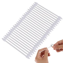 Высокое качество, 25 шт., хлопковая одноразовая палочка, инструмент для чистки наушников, зарядный порт, хлопковая палочка для чистки ушей