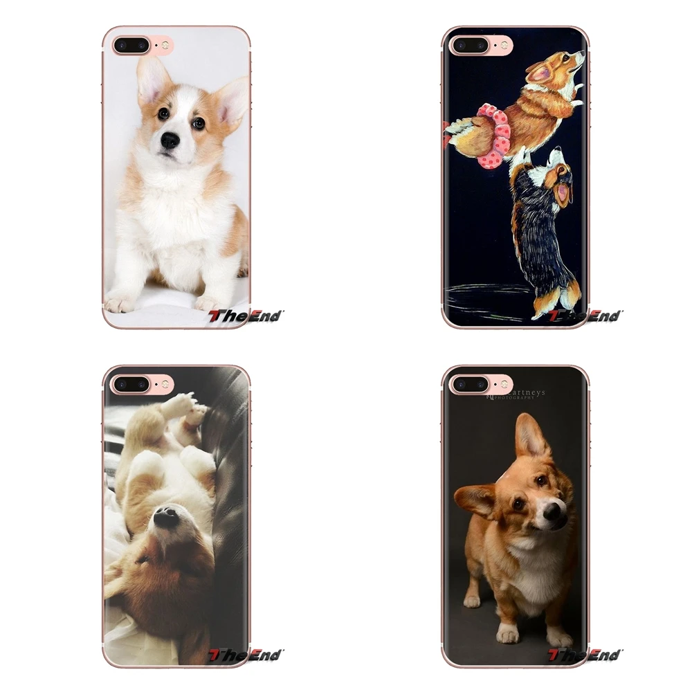 

Silicone Case For Huawei Honor 7X V10 6C V9 6A Play 9 Mate 10 Pro Y7 Y5 P8 P10 Lite Plus GR5 2017 Pembroke Welsh Corgi Dog puppy