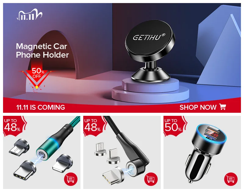 Car Charger Dual USB Fast Charging