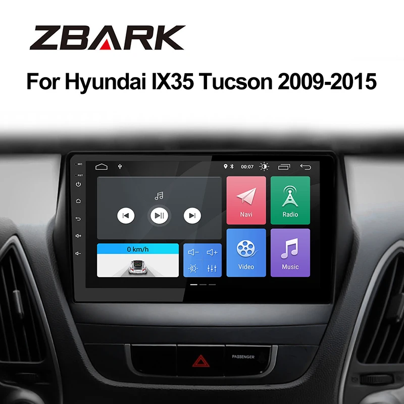 Discount android 9.0 car Radio Multimedia Player HD  Navigation GPS 2 din For Hyundai ix35 Tucson 2009 2010 2011 2012 2013 2014 YHTK029 1