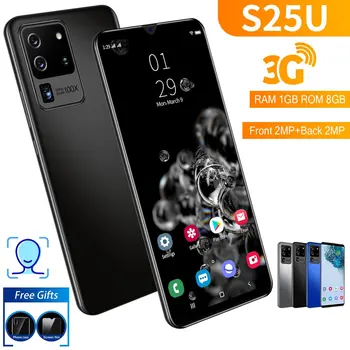 

S25U 6.1 inch smartphone 1+8g Android smart phone ultra-thin large screen full screen dual card dual standby