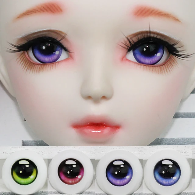 BJD Doll Eyes For Crafts 12mm 14mm 16mm 18mm Toys Small Accessories  Phalaenopsis - AliExpress