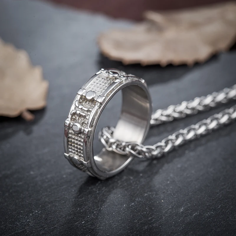 Мужское ожерелье с кулоном из нержавеющей стали|stainless steel necklace|steel necklacecollar de cadena |