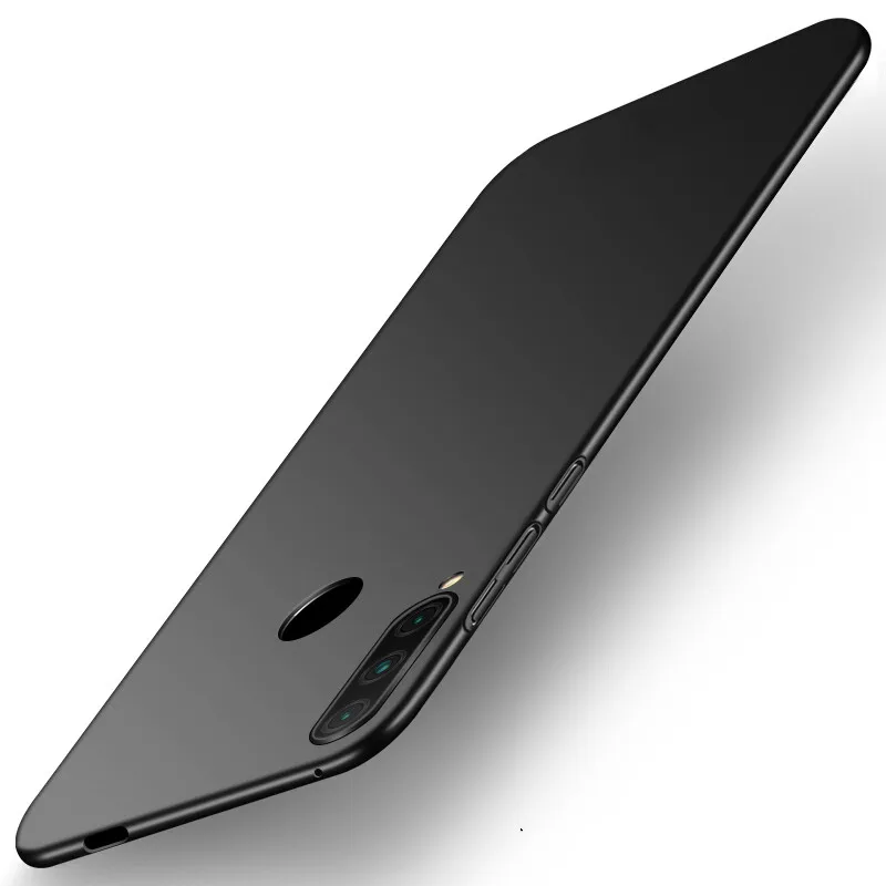 Для Honor 9X Премиум чехол для телефона ультра тонкий жесткий PC матовый пластиковый Задний защитный чехол для huawei Honor 9X глобальная версия - Цвет: Black
