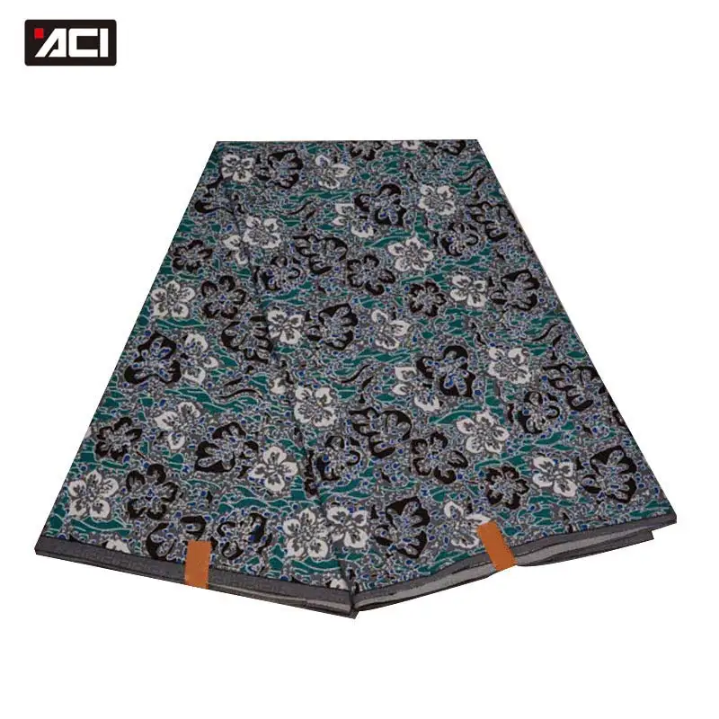 

ACI Newest Ankara African Wax Print Fabric 6 Yards/Piece Wholesale African Ankara Fabrics Hot Veritable Wax Block Prints Fabric