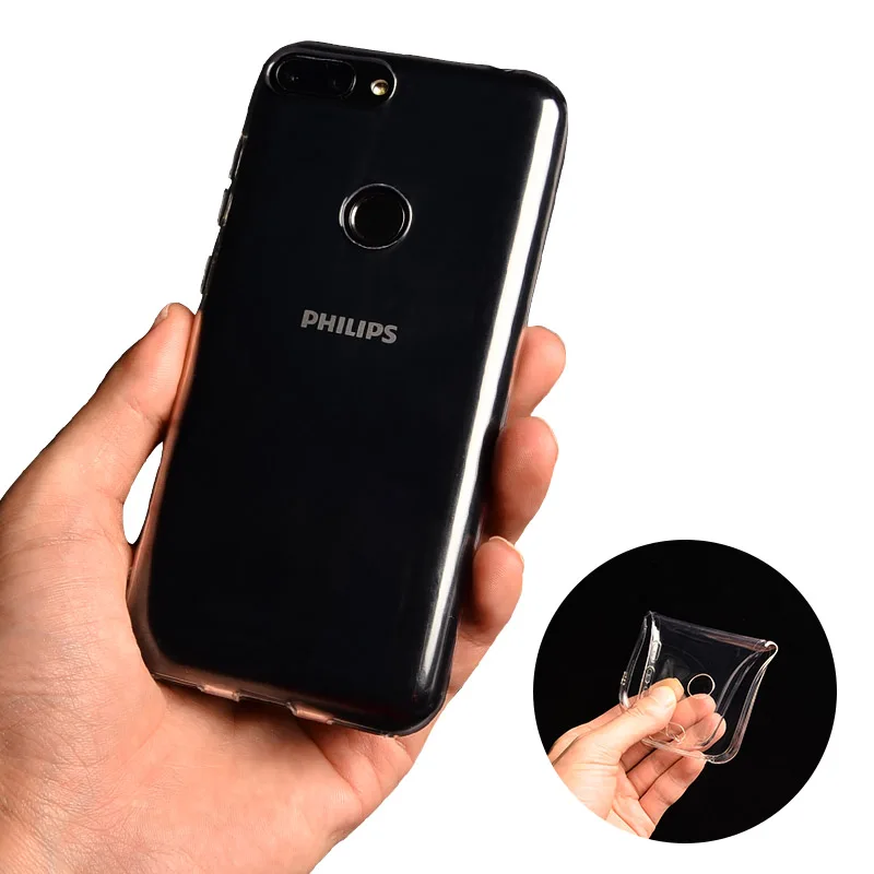 Мягкий силиконовый чехол из ТПУ для Philips S561 задняя крышка Защитные чехлы телефона