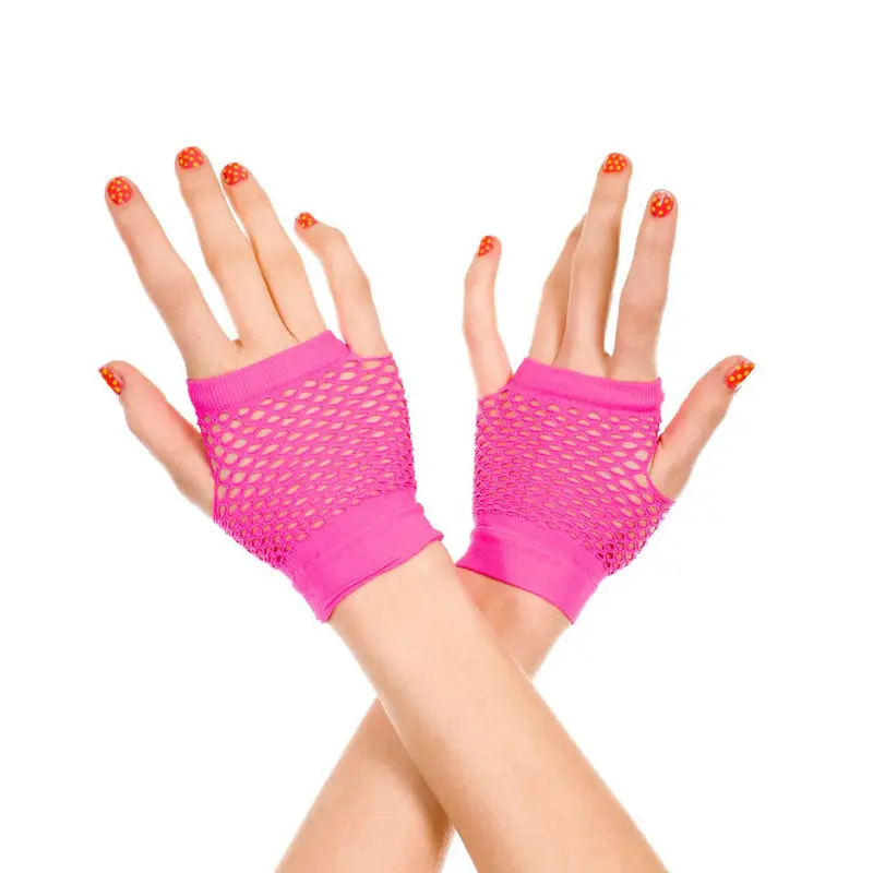 Женские Эластичные сетчатые перчатки 1 пара летних кружевных перчаток без