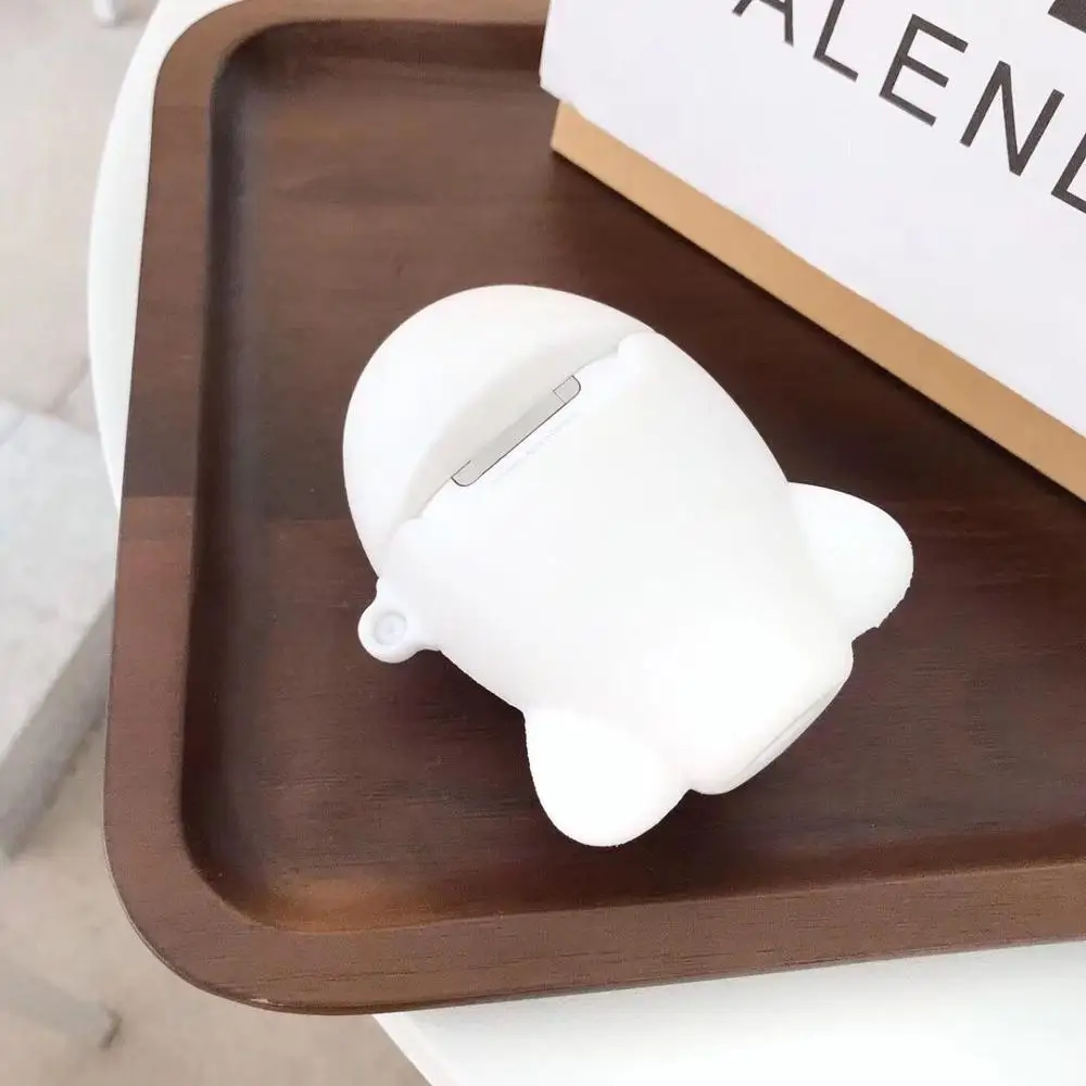 Мягкий чехол с мультяшными рыбками для наушников с Bluetooth для Apple AirPods, мягкий чехол для зарядки наушников s для Airpods, защитный чехол с мультяшным рисунком