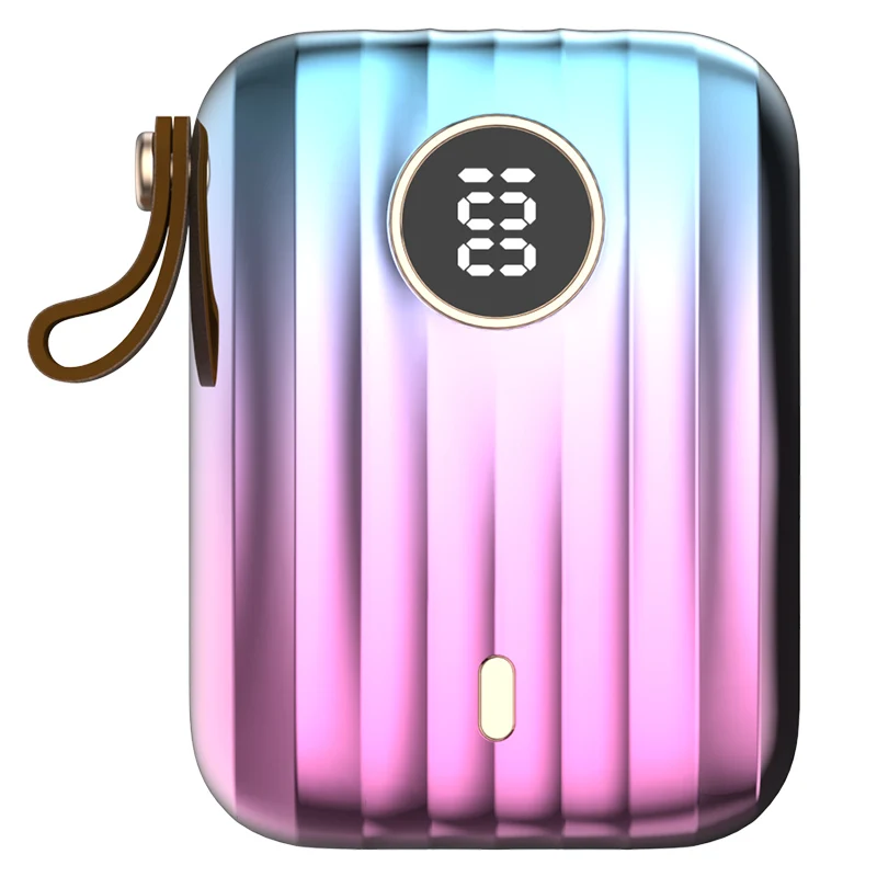 Kivee 22.5W Power Bank Wite Led 10000mAh Portable Fast Charging Powerbank Type C Qucik Charge Poverbank External Battery Charger best portable power bank Power Bank