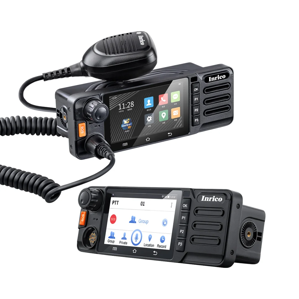 Inrico TM-9 Accessories 4G Network Zello Walkie Talkie Mobile Radio with Camera Car Radio