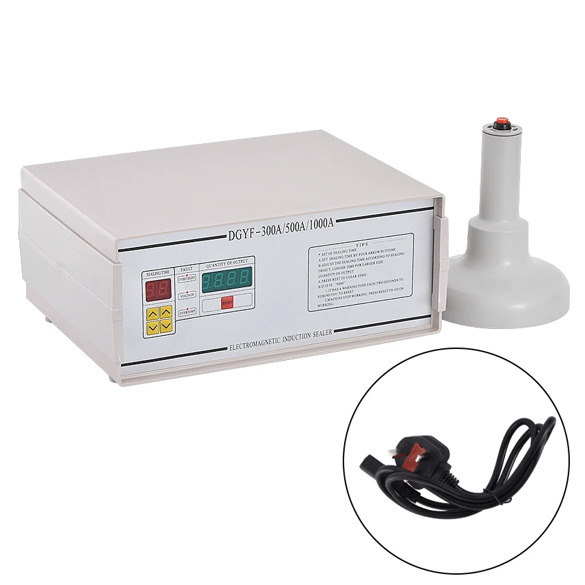 Индукционное оборудование для запечатывания алюминиевой фольги F1000 1 шт. ручная