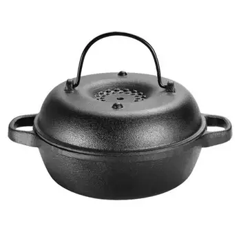 

Baked sweet potato pot artifact home baked sweet potato pot cast iron pot cast iron multifunctional barbecue stove baked