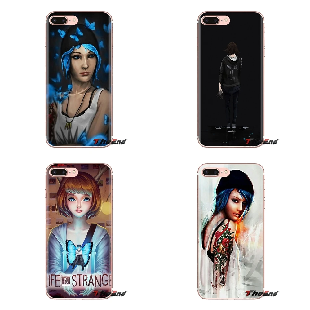 Transparent TPU Skin Case For iPod Touch Apple iPhone 4 4S 5 5S SE 5C 6 6S 7 8 X XR XS Plus MAX Max Caufield Life is Strange Art |