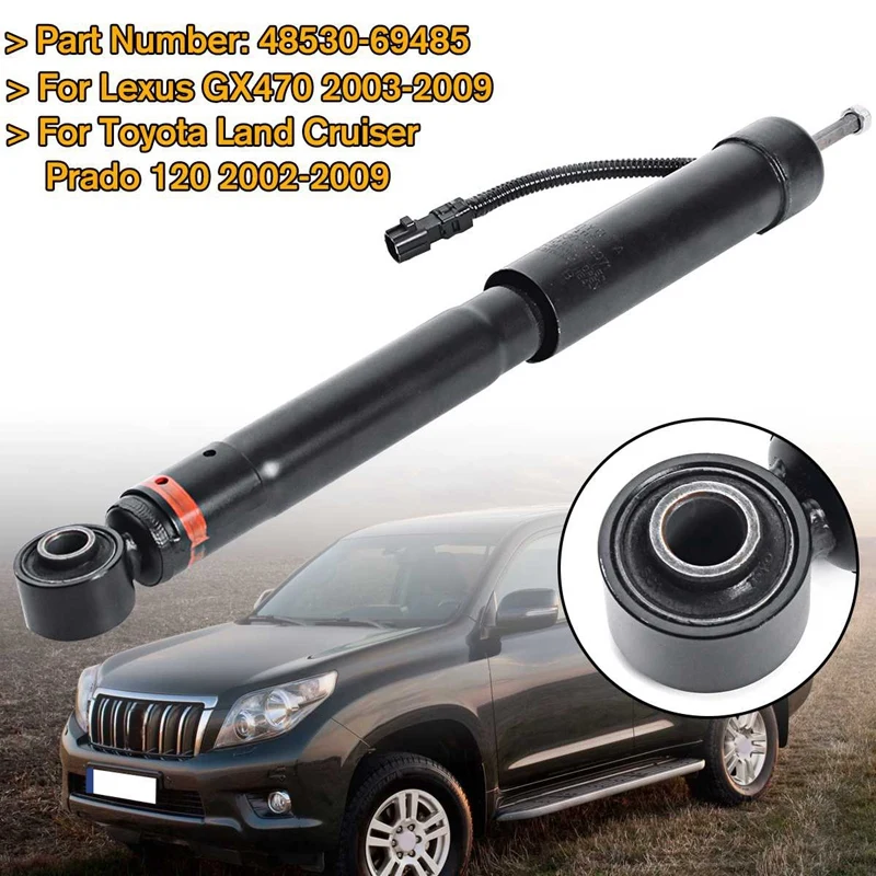 48530-69485 Автомобильный задний амортизатор для Lexus GX470 для Toyota Land Cruiser Prado 120 2002-2009