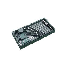 SATA 09922 для Высокое качество многофункциональный Инструм. Лоток(набор) Ключи Комбинир.+Шестигр. 27пр.(S.A.E