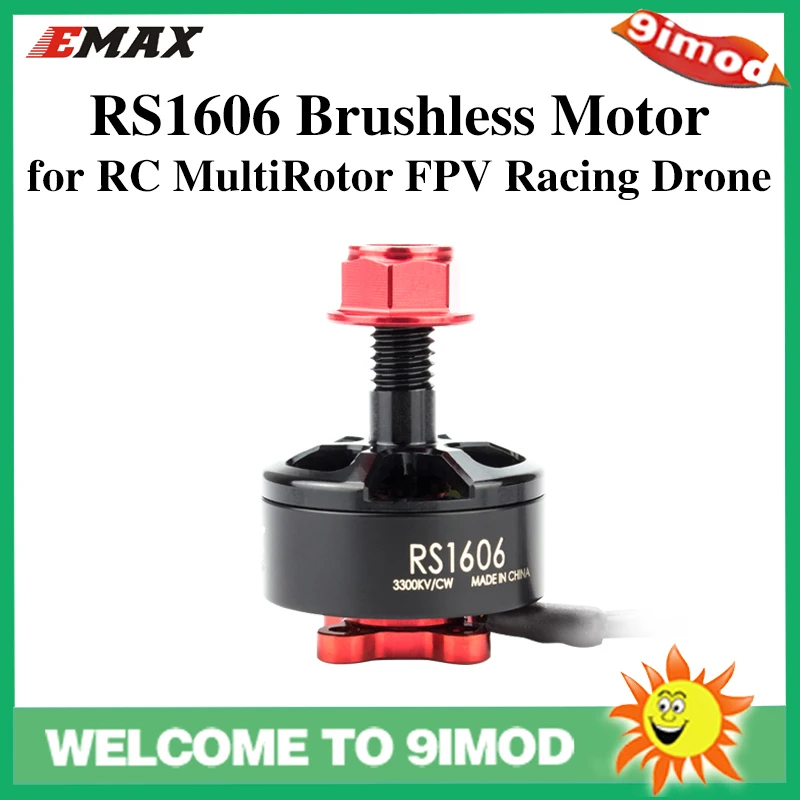 EMAX RS1606 3300KV/4000KV бесщеточный двигатель 3 4S для RC MultiRotor FPV Racing Drone Запасная
