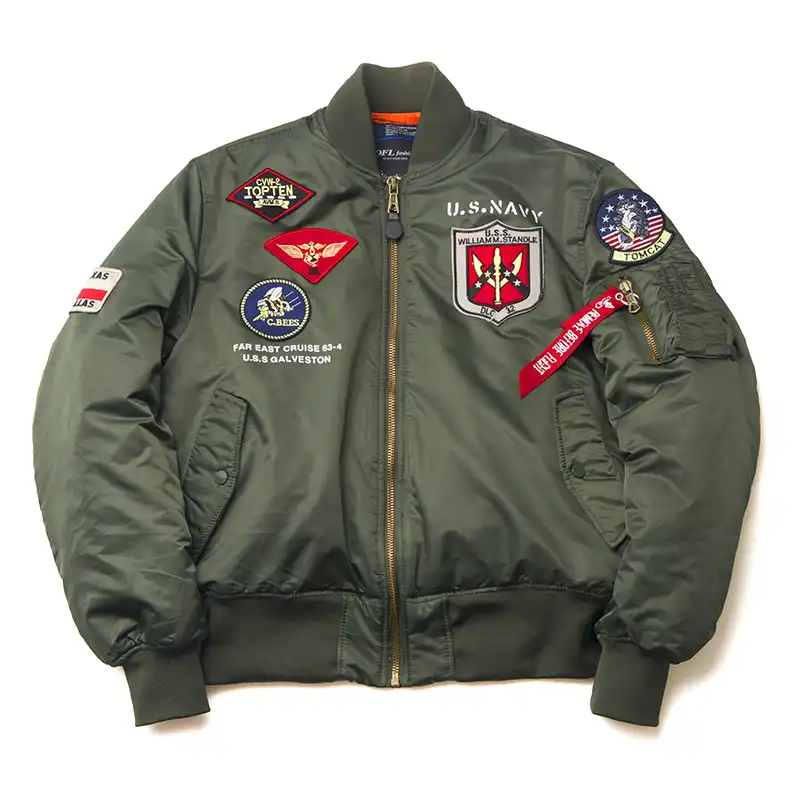 chaqueta estilo aviador