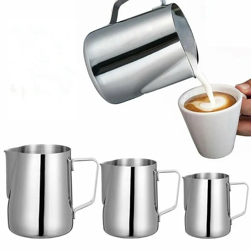 Кувшин для взбивания молока из нержавеющей стали котелок капучино кувшин кофе