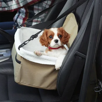 

Dog Booster Seat Dog Car Seats for Small Dogs Cat Pet Car Safe Soft Pet Box HYD88