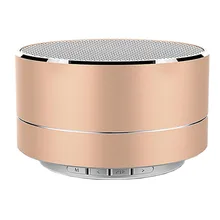 Led беспроводной Mnin Bass динамик BT портативный динамик s для iPHONE для iPAD телефонов MP3 FT металлический объемный динамик с басами#30